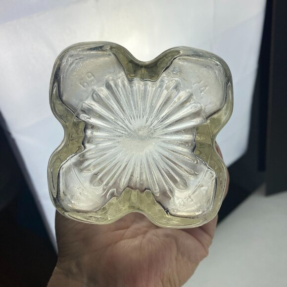 Vintage Ezra Brooks Bourbon Glass Decanter Bottle with Stopper - Picture 9 of 10